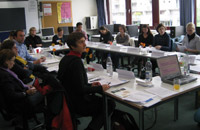 Zoom Bild öffnen TeilnehmerInnen des Workshops "Alternative Finanzierung"