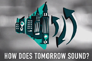 Drei Studenten der HdM erhielten den Deutschen Multimediapreis für ihr Projekt "How does tomorrow sound?
