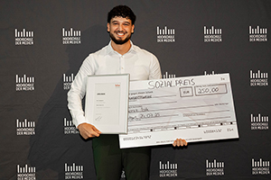 Deniz Isik erhielt den "Sozialpreis"