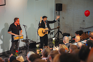 Für den musikalische Rahmen sorgten die Musiker von "abgroovebereit"