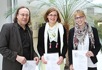 von links: Richard Stang, Christiane Rost und Julia Seguine von links: Richard Stang, Christiane Rost und Julia Seguine