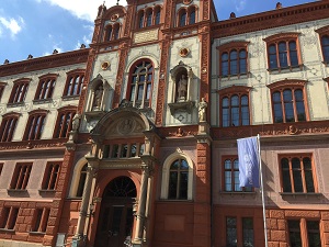 Die Universität Rostock - ein schöner Ort für Metaphernforschung (Foto: Oliver Zöllner)