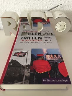 Oliver Zöllners Abhandlung zum Truppensender BFBS erschien im Sammelband 'Briten in Westfalen. Besatzer, Verbündete, Freunde?' (Verlag Ferdinand Schöningh, Paderborn; Foto: Oliver Zöllner).