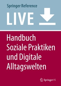 Doria & Zöllners Beitrag zur Ethik der Künstlichen Intelligenz in der Alltagswelt ist bei Springer im 'Handbuch Soziale Praktiken und Digitale Alltagswelten' erschienen (Covervorlage: Springer Nature). Doria & Zöllners Beitrag zur Ethik der Künstlichen Intelligenz in der Alltagswelt ist bei Springer im 'Handbuch Soziale Praktiken und Digitale Alltagswelten' erschienen (Covervorlage: Springer Nature).
